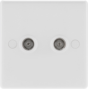 BG Electrical 800 Series - Double, isolated, co-axial