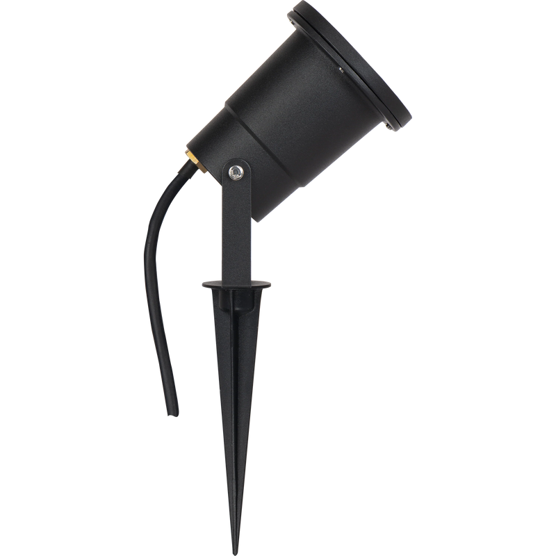 Luceco GU10 Spike - Exterior decorative GU10 lawn spike finished in slate grey