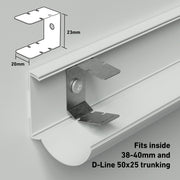 D-Line Fire Clip - Safe-D U-Clip 40 (Pack of 50)