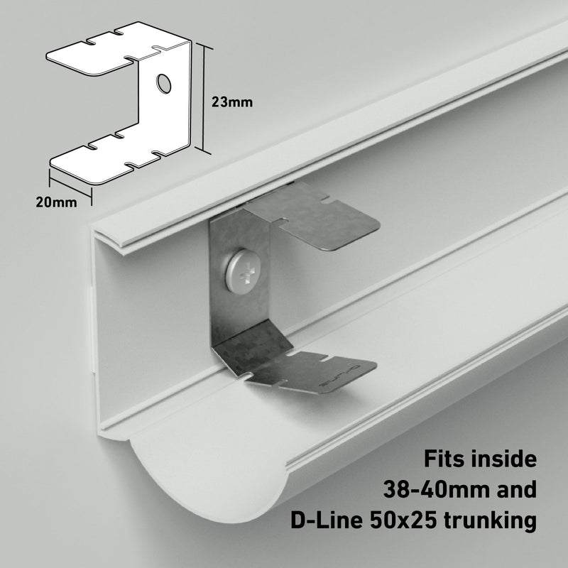 D-Line Fire Clip - Safe-D U-Clip 40 (Pack of 50)