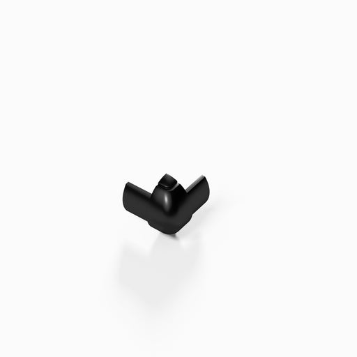 D-Line Trunking - 16x8mm Black Smooth-Fit External Bend