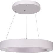 Luceco Cirrus Decorative Pendant Luminaire, Circular Design, DALI Dimmable, IP20, 36W, 4500lm, 4000K