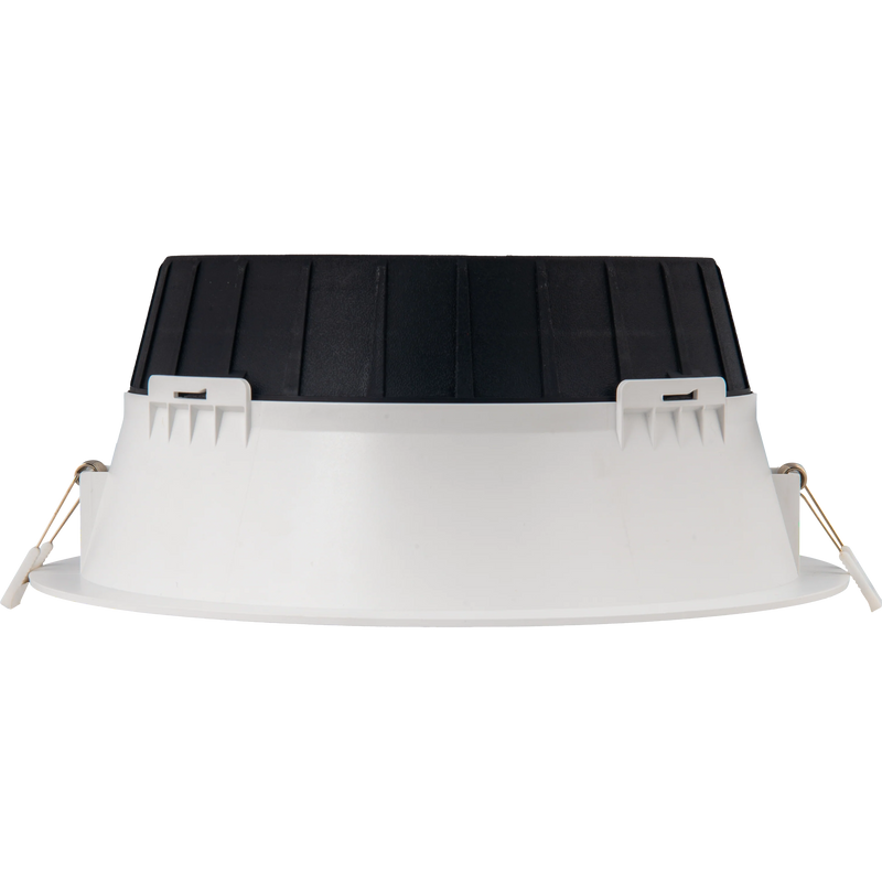 Luceco Carbon Ultra Downlight 21W 2650Lumens IP54 rated 200mm cut-out