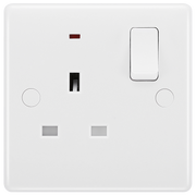BG Electrical 800 Series - Single, switched, single pole, with indicator