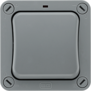 BG Electrical Weatherproof Storm - Single, 2 way, IP66