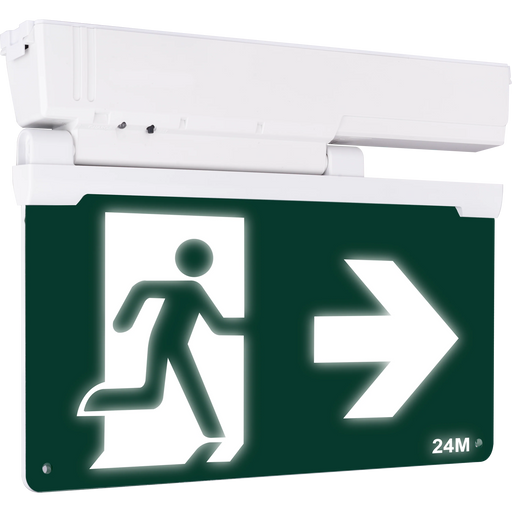 Luceco Tempus Dual - Tempus Dual Maintained Exit Blade, 3hr, 600mAh