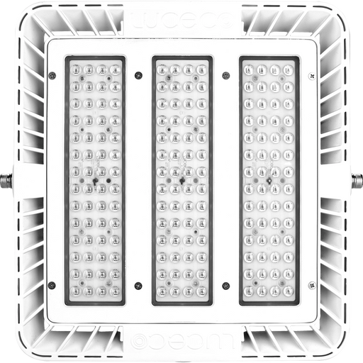 Luceco Ceres white RAL 9016 IP65 highbay 356mm 16000lm 110w em 120-degree
