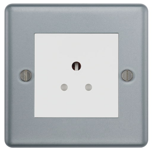 BG Electrical Metal Clad - 2A, single, unswitched, round pin
