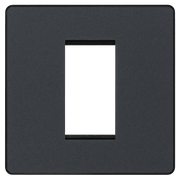 BG Electrical Euro Module - 1 module - square