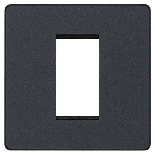 BG Electrical Euro Module - 1 module - square