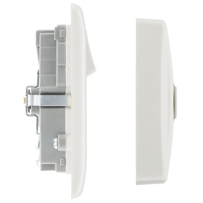 BG Electrical 800 Series - Double, switched, single pole, with door chime
