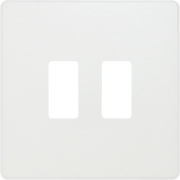 BG Electrical Grid - 2 module, square