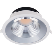 Luceco Carbon Ultra Downlight 21W 2650Lumens IP54 rated 200mm cut-out