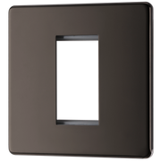 BG Electrical Euro Module - 1 module - square