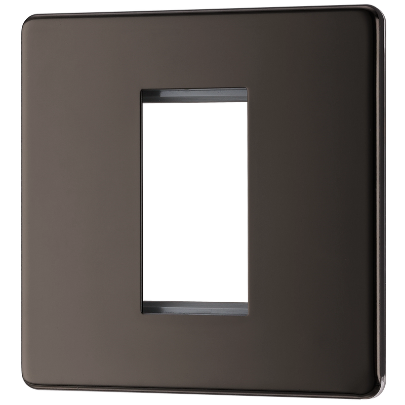 BG Electrical Euro Module - 1 module - square