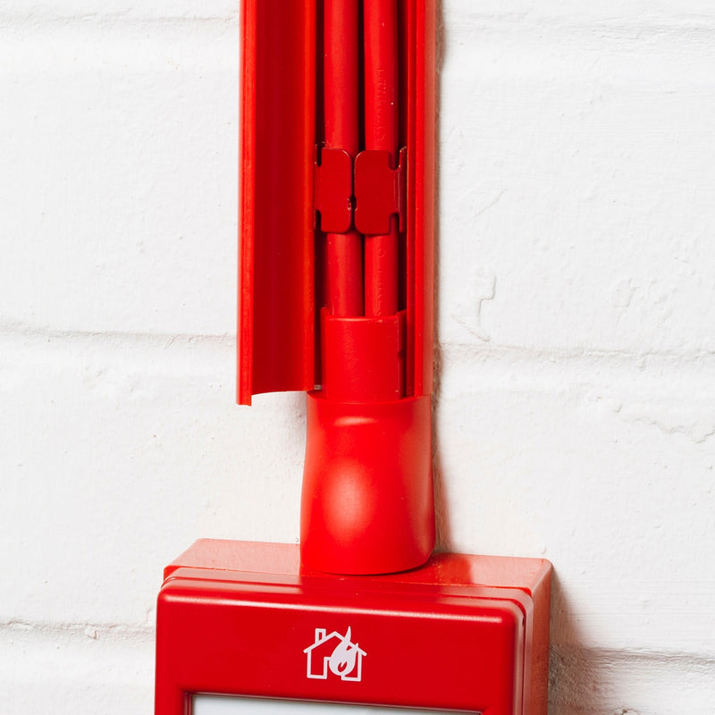 D-Line Fire Clip - Safe-D U-Clip 30 - Red (Pack of 100)