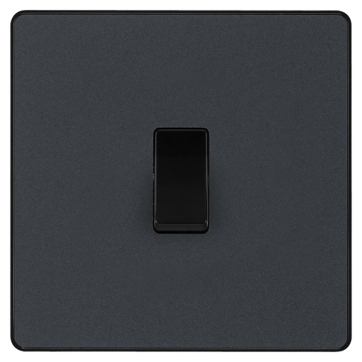 BG Electrical Evolve Matt Grey - Single, 2 way switch