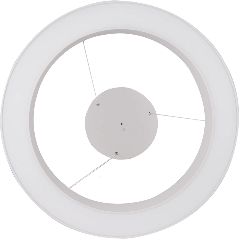 Luceco Cirrus Decorative Pendant Luminaire, Circular Design, DALI Dimmable, IP20, 76.8W, 9600lm, 4000K