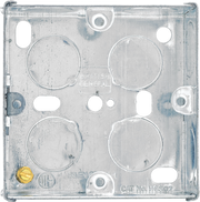 BG Electrical Contractor - Steel Knockout Box, Single, 25mm