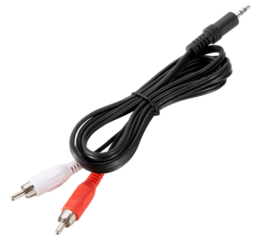 Ross Cable Accessories - Mini jack 35mm to stereo RCA cable (1.5m, black)