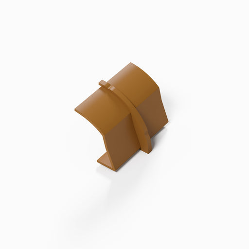 D-Line Trunking - 22x22mm Oak-Effect Smooth-Fit Connector