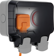 BG Electrical Weatherproof Storm - Time controlled, single socket, IP66