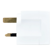 Masterplug Basic - 2 Sockets, 13A, White