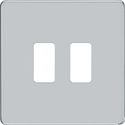 BG Electrical Grid - 2 module, square