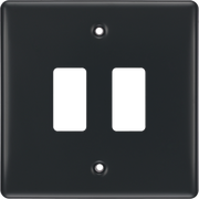 BG Electrical Grid - 2 module, square