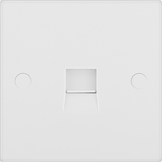 BG Electrical 900 Series - Single, telephone socket, master (screw)