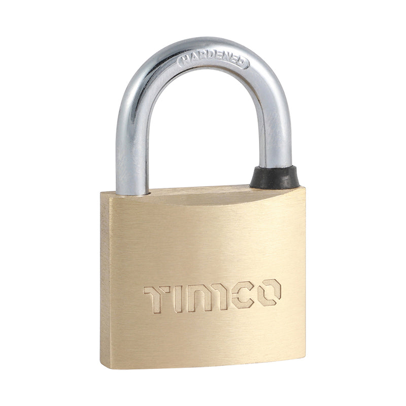 TIMCO Brass Padlock — Blister Pack