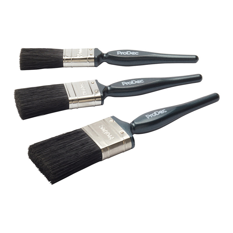 ProDec 3pc Trade Pro Paint Brush Set
