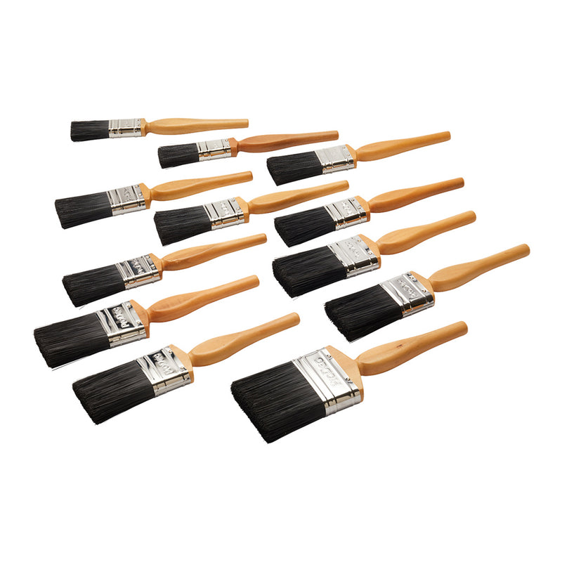 ProDec Painter's Dozen Trade Paint Brush Set