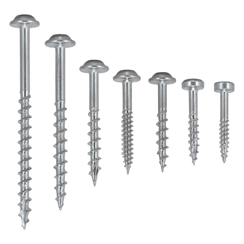 PH/SCW/PK1 - Pocket Hole Screw Selection, 850 Pieces