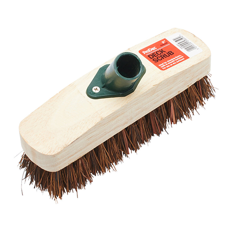 ProDec 9" Stiff Deck Scrub Brush Head