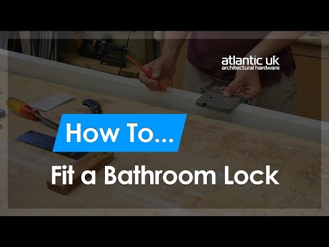 Atlantic Bathroom Lock [CE] 3"