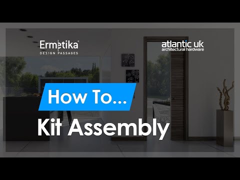 Ermetika Absolute EvoKit Single Frameless Pocket Door System 726x2040mm - WT 125mm
