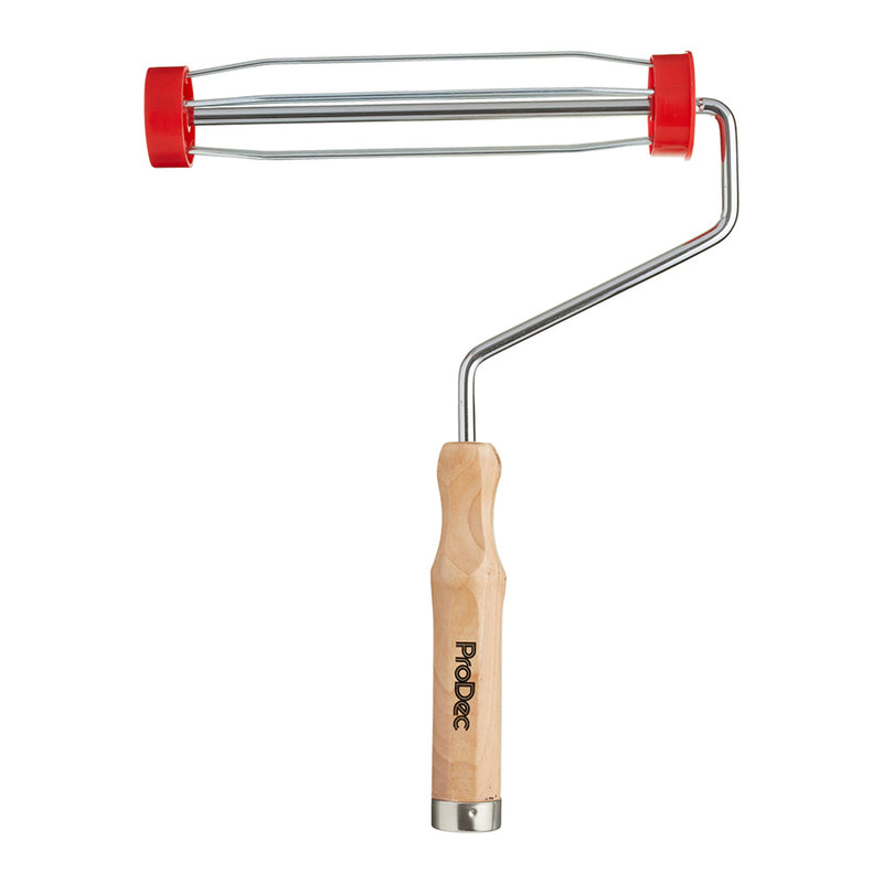 ProDec 9" x 1.75" Wooden Handle Roller Frame - Screw Fit