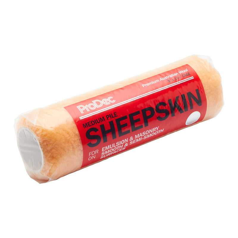 ProDec 9" x 1.75" Medium Pile Sheepskin Roller