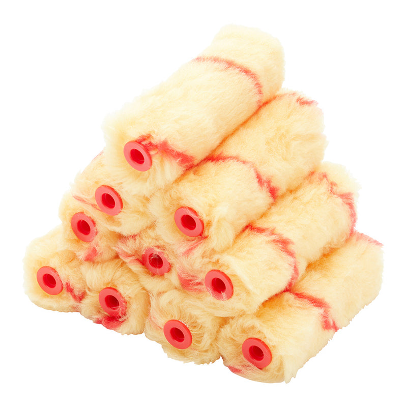 ProDec 10pk Long Pile Tiger 4" Mini Rollers
