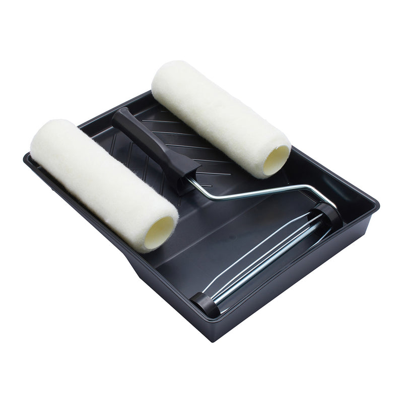 ProDec Contractor 9" x 1.75" 4pc Twin Medium Pile Polyester Roller Set