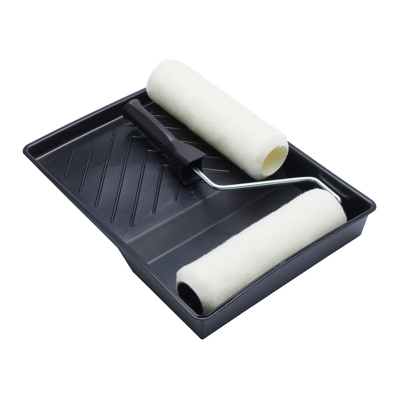 ProDec Contractor 9" x 1.75" 4pc Twin Medium Pile Polyester Roller Set