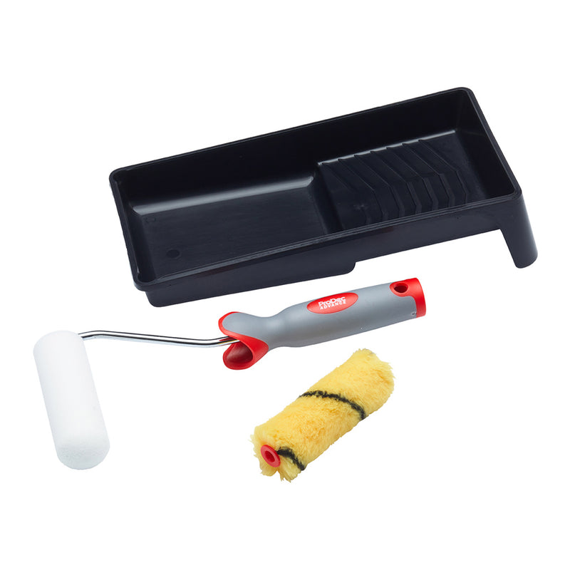 ProDec 4pc Assorted 4" Mini Roller Set