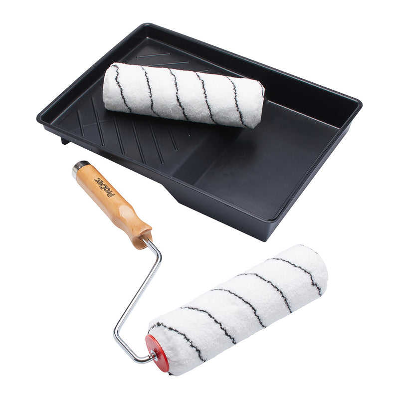 ProDec Advance 9" x 1.75" 4pc Twin Medium Pile Microfibre Roller Set