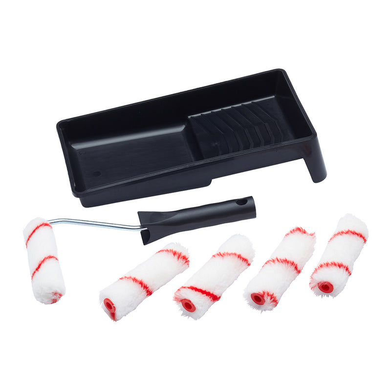 ProDec Contractor 7pc Emulsion 4" Mini Roller Set