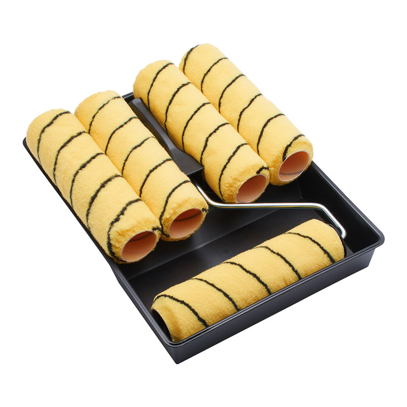ProDec 9" x 1.75" 7pc Medium Pile Tiger Roller Set