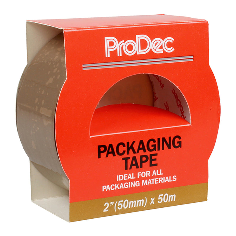 ProDec 2" x 50m Brown Packaging Tape