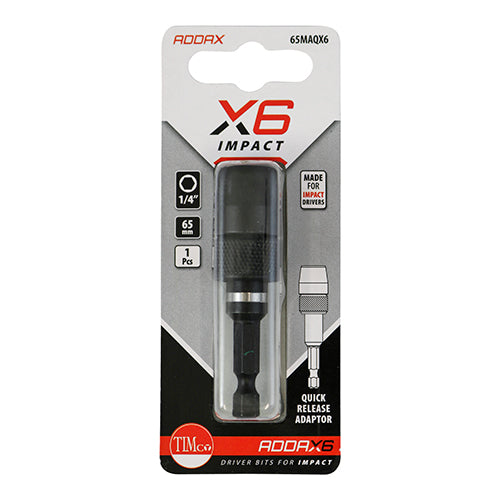 TIMCO X6 Impact QuickRelease Adaptor - 150mm