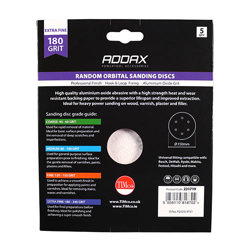 TIMCO Random Orbital Sanding Discs