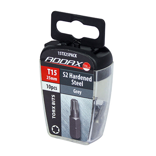 TIMCO TX Drive Driver Bit S2 Grey — Trade Pack